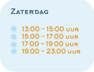 Openingstijden ijsbaan Renswoude zaterdag