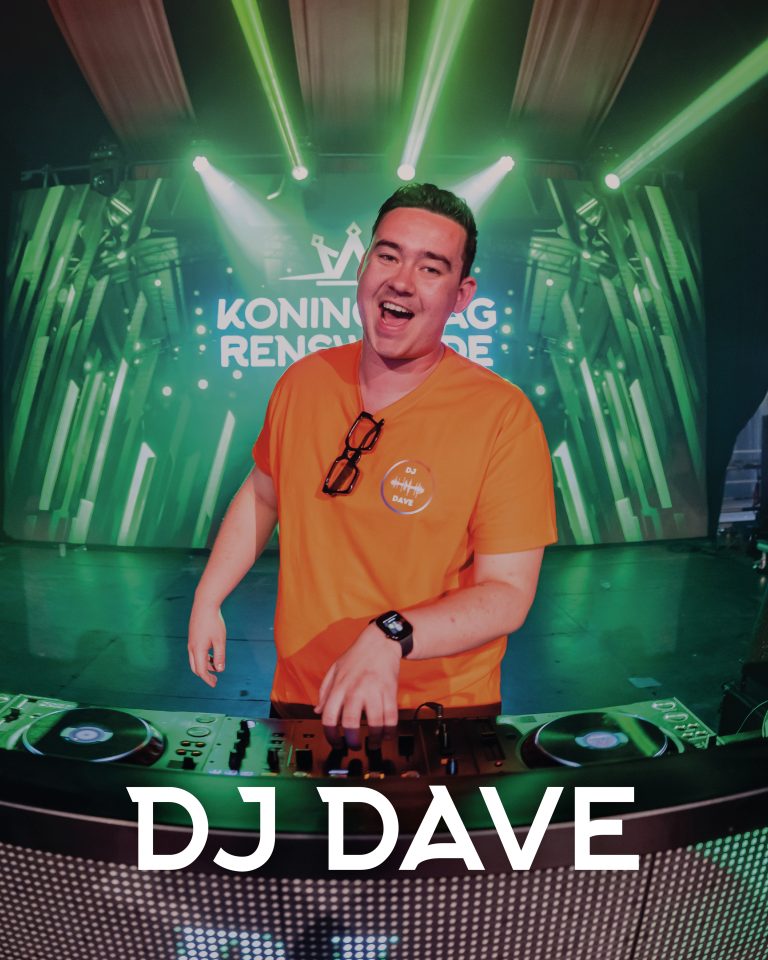 DJ Dave bij het dorpsfeest renswoude 2026